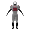 Picture of Bruin Football Uniform