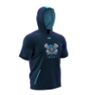 Picture of Short Sleeve Hooded Sweatshirt