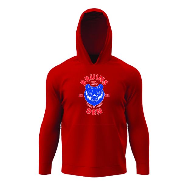 Picture of Red Cotton Hooded Sweatshirt - Cherry Creek