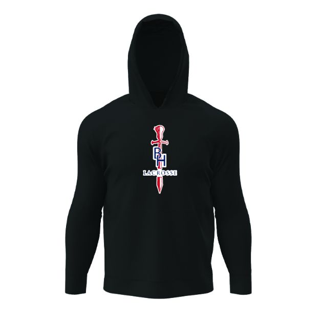 Picture of Black Cotton Hooded Sweatshirt - Berkeley Heights