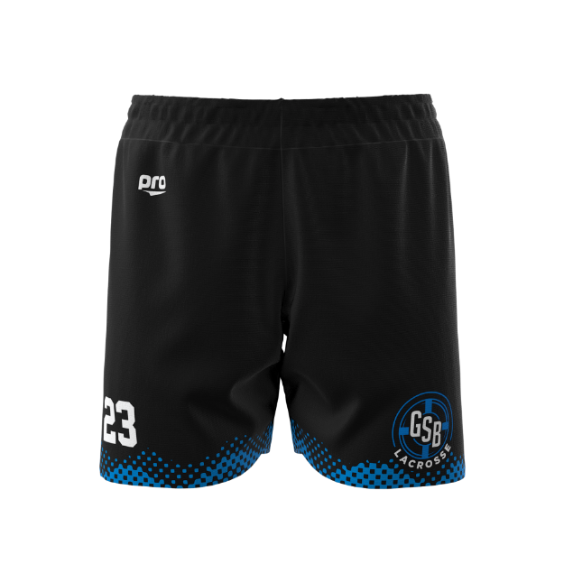 Picture of Black Wave Vector Shorts - GSB