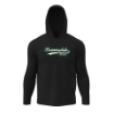 Picture of Black Cotton Hooded Sweatshirt- Farmingdale