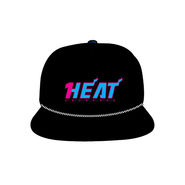 Picture of Rope Flat Brim Hat - Heat LC