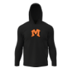 Picture of Black Cotton Hooded Sweatshirt - Mamaronek HS