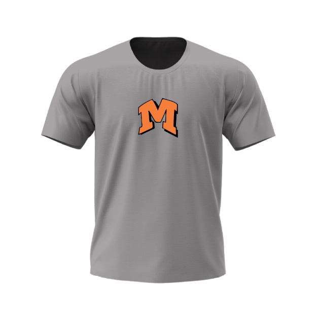 Picture of Gray Logo Tshirt  - Mamaronek HS