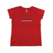 Picture of Women Vneck Tshirt (Red) - Lake Highland LC